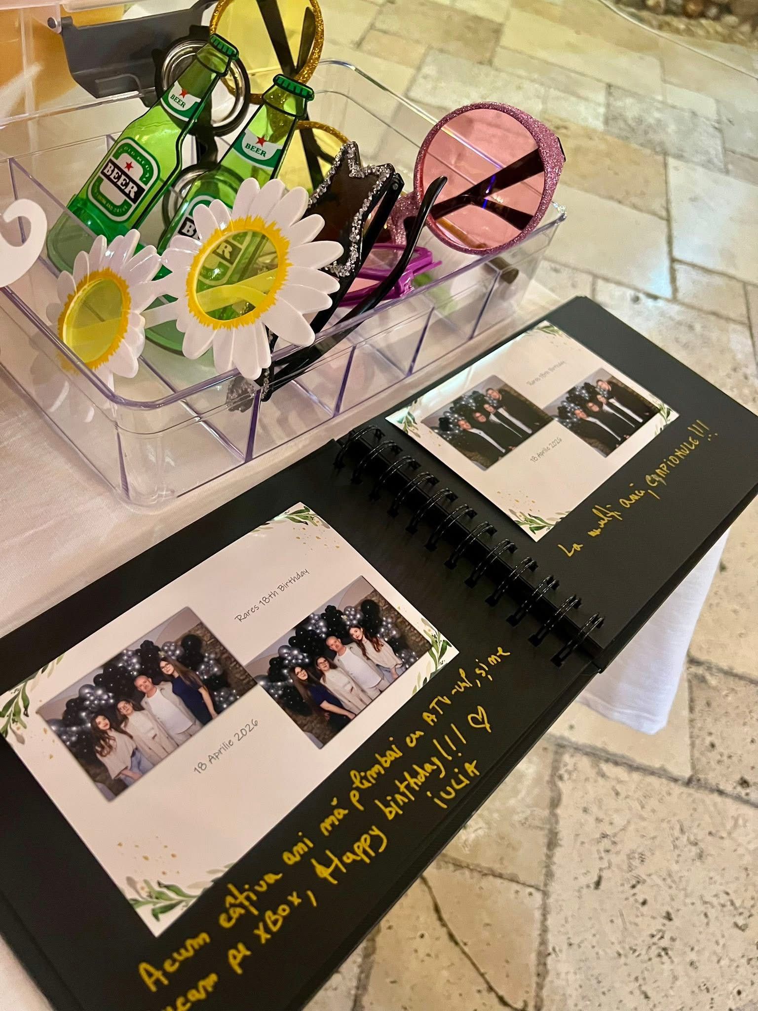 Guestbook personalizat cu poze